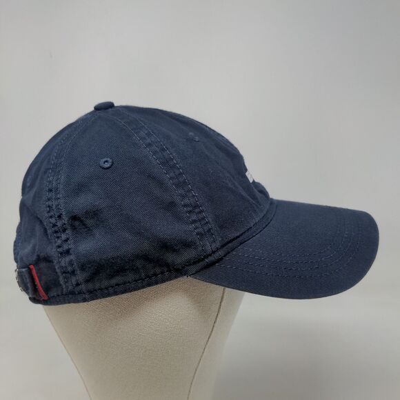 Tommy Hilfiger Men's Slideback Hat Blue Size OS Embroidered Logo Cotton - Picture 4 of 8